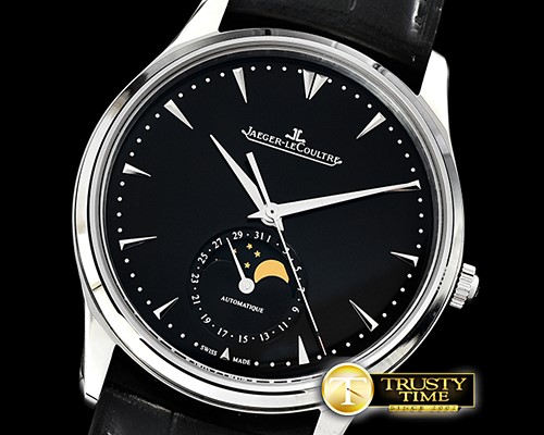 예거 르쿨트르 Master Ultra Thin Moonphase SS/LE Black ZF 1:1 MY9015 -JL123