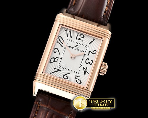 예거 르쿨트르 JL Reverso Ladies RG/LE White/Num MY6T51 Mod -JL125D