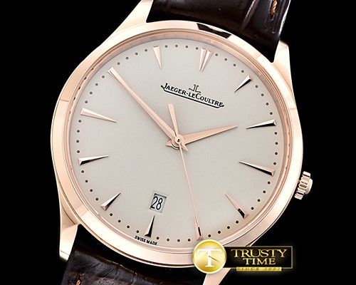 예거 르쿨트르 Master Ultra Thin Date RG/LE Rose ZF 1:1 MY9015 Mod -JL128B