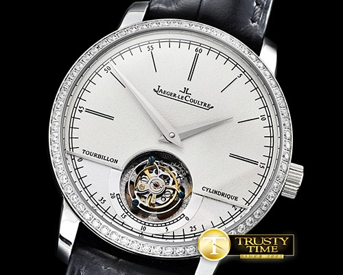 예거 르쿨트르 Master Grande Trad. Tourb. Cylindrique SS/LE Wht Tourb -JL130A