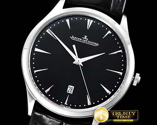 예거 르쿨트르 Master Ultra Thin Date SS/LE Black ZF 1:1 MY9015 Mod -JL131B