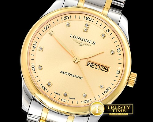 론진 Longines Master Collection DayDate YG/SS LGF Gold A2836 -LON016A