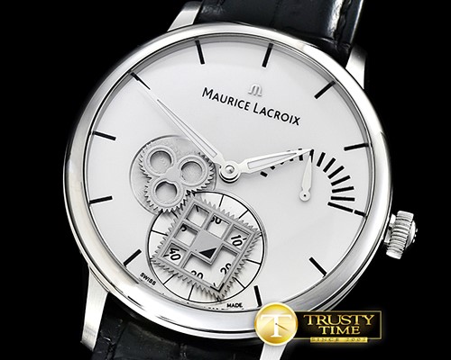 모리스 라크로와 Masterpiece Square Wheel SS/LE White AMF Asia 6498 -MAU008C