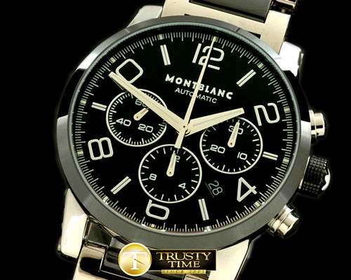 몽블랑 Timewalker Chrono SS/CER Black Asia 7753 28800bph -MB046