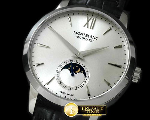 몽블랑 Star Calendar Moonphase SS/LE White M9105 -MB057B