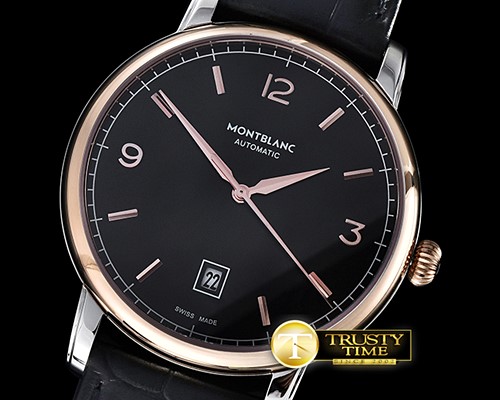 몽블랑 Heritage Chronometrie SS/RG/LE Black MY9015 Mod -MB058B
