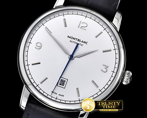몽블랑 Heritage Chronometrie SS/LE Silver White MY9015 Mod -MB059A