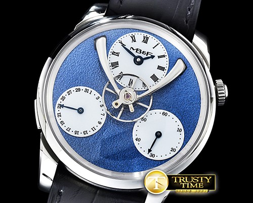 MB & F MBF Legacy Machine Split Escapement SS/LE Blue A23J -MBF002D
