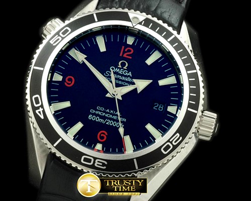 오메가 Planet Ocean 42 Blk Bez SS/LE Blk Swiss 2824 Ult -OMG0237