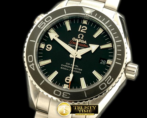 오메가 Planet Ocean 42mm Ceramic Black Swiss Eta 28242 -OMG0246