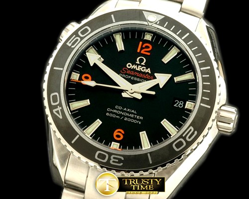 오메가 Planet Ocean 42mm Ceramic Black Swiss Eta 28242 -OMG0247