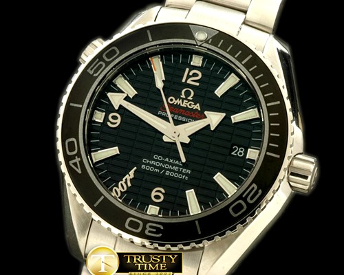 오메가 Skyfall 007 POcean Ceramic SS/SS Black -OMG0261