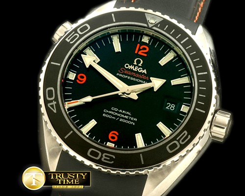 오메가 Planet Ocean Ceramic SS/RU Swiss Eta 28242 -OMG0268B