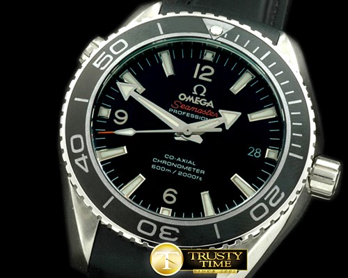 오메가 POcean Ceramic SS/RU Black Swiss 2824 -OMG0272