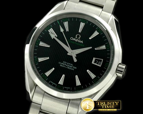 오메가 Aqua Terra Auto SS/SS Black Swiss 2836 -OMG0273C