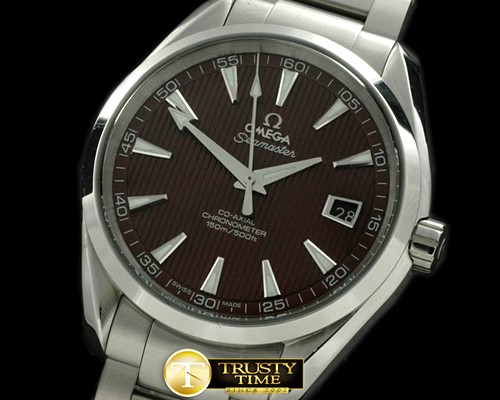 오메가 Aqua Terra Auto SS/SS Brown Swiss 2836 -OMG0274