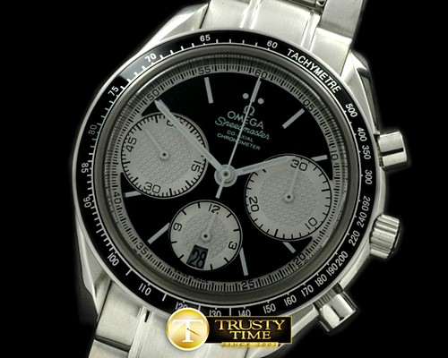 오메가 Speedmaster SS/SS Black/White Stick A7750 28800bph -OMG0275C