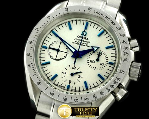 오메가 Speedmaster Broad Arrow SS/SS White Venus 75 H/W -OMG0289B
