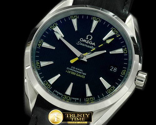 오메가 Aqua Terra Auto SS/LE Black Swiss 2836 -OMG0292