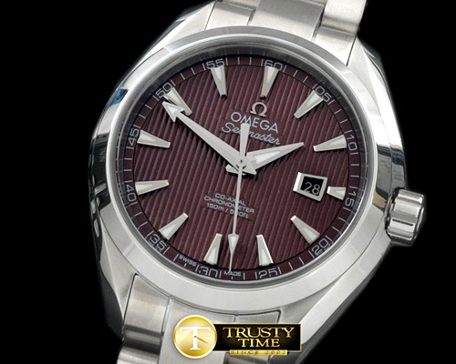 오메가 Aqua Terra Auto SS/SS Brown Miyota 8205 -OMG0350