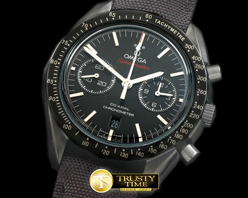 오메가 Speedmaster Dark Side of the Moon PVD/NY Black A7750 -OMG0365