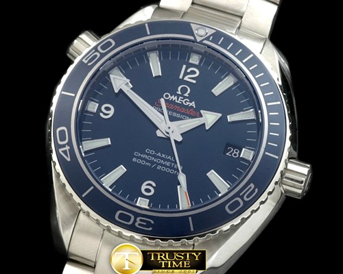 오메가 POcean Ceramic TI/TI Blue Miyota 8205 -OMG0380B