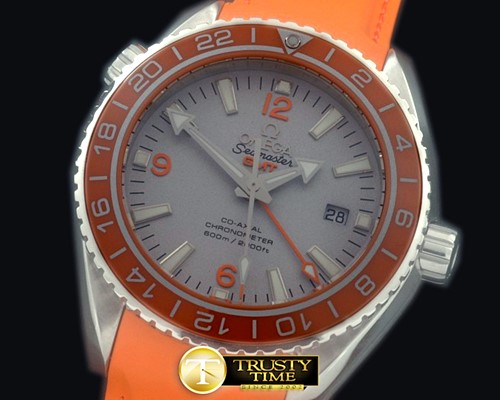 오메가 POcean GMT Ceramic Grey SS/RU M8205 -OMG0388
