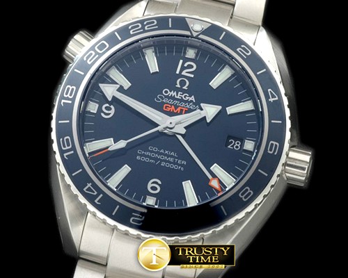 오메가 POcean GMT Ceramic Blue SS/SS M8205 -OMG0389