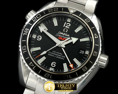 오메가 POcean GMT Ceramic Black SS/SS M8205 -OMG0390