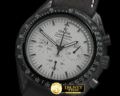 오메가 Speedmaster Snoppy PVD/LE White OS20 Quartz -OMG0415A