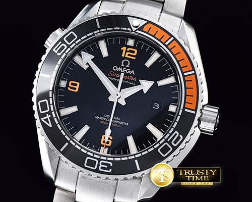 오메가 Basel 2016 POcean 600m SS/SS JHF Blk A2824 Mod 8900 -OMG0444