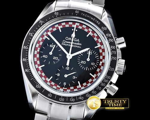 오메가 Speedmaster SS/SS Black JHF Asia Venus 75 -OMG0450A