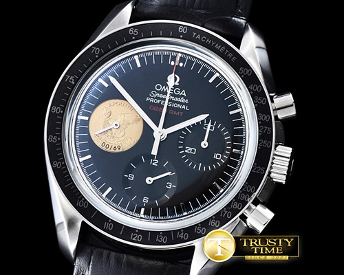 오메가 Apollo 11 Speedmaster SS/LE Black Asia Venus 75 -OMG0453A