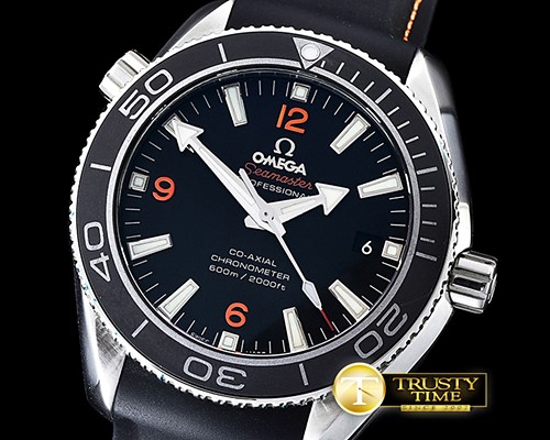 오메가 Planet Ocean Ceramic 42mm SS/RU Blk BP Asia 2824 -OMG0456C