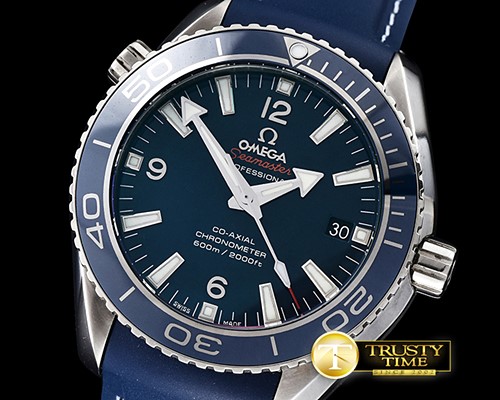 오메가 Planet Ocean Ceramic 42mm TI/RU Blue BP Asia 2824 -OMG0458A
