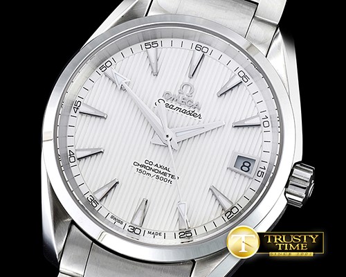 오메가 Aqua Terra 38mm SS/SS White JHF A2836 Mod8500 -OMG0465I