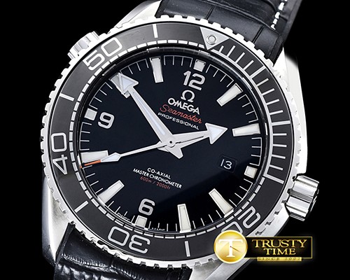 오메가 Planet Ocean 45mm SS/RU Black JHF A2824 Mod8900 -OMG0467C