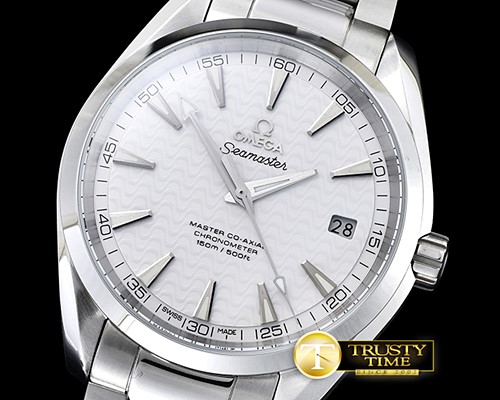 오메가 Aqua Terra SS/SS White V6F MY8205 Mod8500 -OMG0481