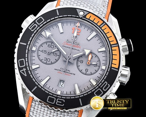 오메가 POcean Chrono Org Bez SS/NY JHF Grey A7750 Mod9900 -OMG0504B