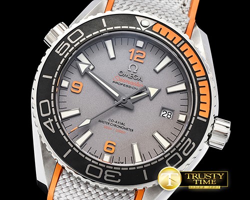 오메가 Planet Ocean 42mm Cer Bez SS/RU Grey JHF A2836 Mod -OMG0516B