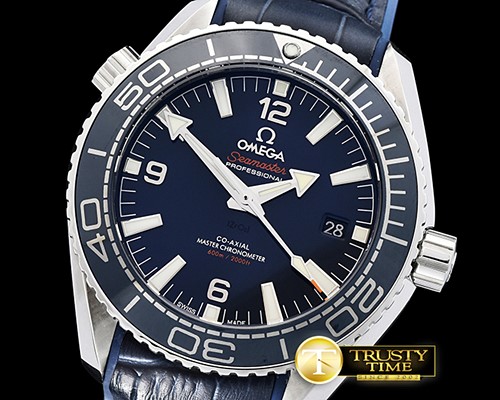 오메가 Planet Ocean 42mm Cer Bez SS/RU Blue JHF A2836 Mod -OMG0516C