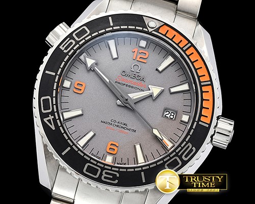 오메가 Planet Ocean 42mm Cer Bez SS/SS Grey JHF A2836 Mod -OMG0517A