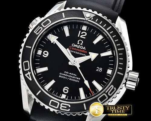 오메가 Planet Ocean 45mm Cer Bez SS/RU Black JHF A2836 Mod -OMG0530A