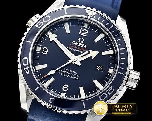 오메가 Planet Ocean 45mm Cer Bez SS/RU Blue JHF A2836 Mod -OMG0530D