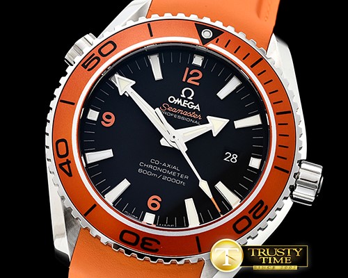 오메가 Planet Ocean 45mm Met Bez SS/RU Orange JHF A2836 Mod -OMG0530E