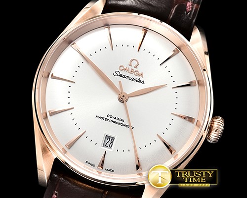 오메가 Seamaster Edizione Venezia RG/LE White/Stk Asia 2824 -OMG0537B