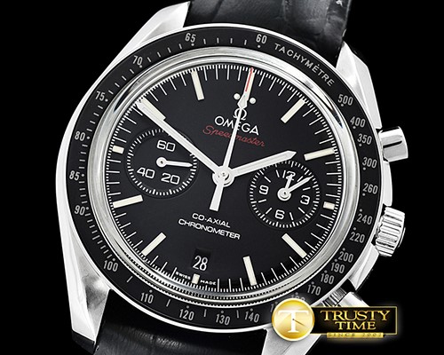 오메가 SpeedMaster MoonWatch Red SS/LE Blk JHF V2 A7750 9300 -OMG0542B
