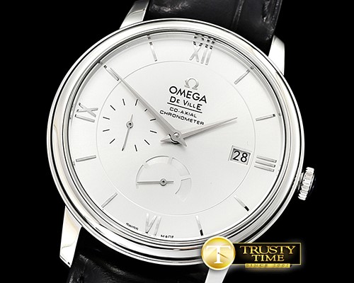 오메가 De Ville Prestige Power Reserve SS/SS Wht TWF A2824 -OMG0544A