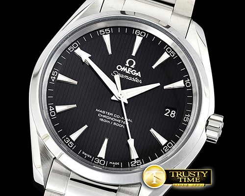 오메가 Aqua Terra 150m SS/SS Black VSF Ultimate Asia 8500 -OMG0552A
