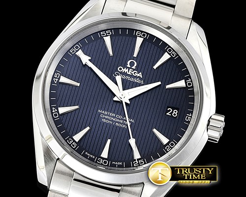 오메가 Aqua Terra 150m SS/SS Blue VSF Ultimate Asia 8500 -OMG0552B